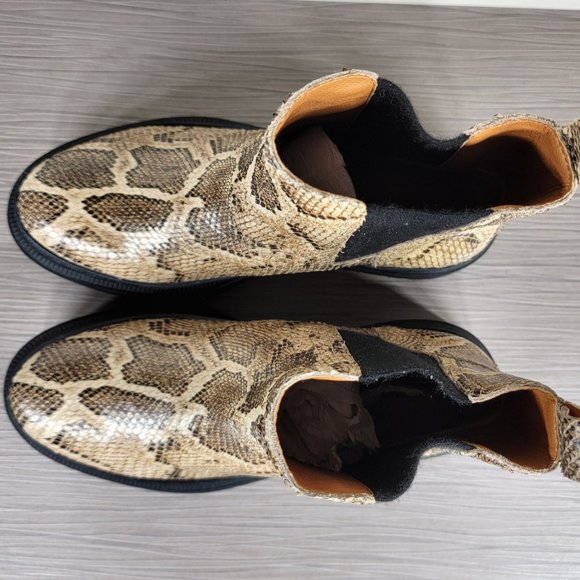 Lucky Brand Emali Chelsea Boot, Snake Print - Picture 8 of 9